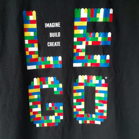 Legos boys black short sleeve graphic t-shirt size (11-12) - Picture 6 of 8